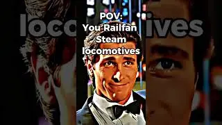 POV you Railfan steam locomotives #steam #train #trainfans #edit #trending #shorts
