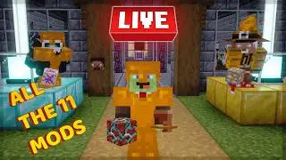 Melhorias para base l Live Minecraft Java Atm 11 #16