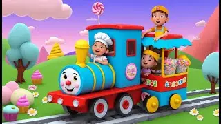 The Muffin Man&rsquo;s Sweet Train 🍭🚂🧁 | Fun and Delicious Nursery Rhyme for Kids