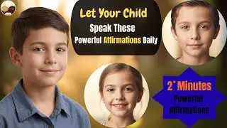 Speak These Powerful Affirmations Daily | Build Confidence & Self Worth in Your Children | Age 5 -12