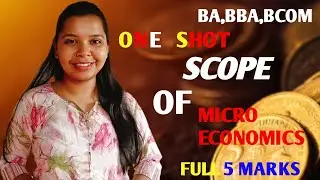 Scope Of Microeconomics