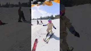 Skiing with a 2 year old part 2! 
