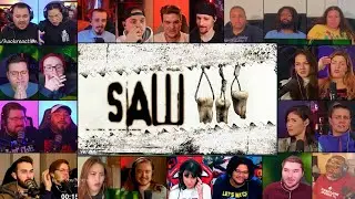 Reactors SHOCKED by Brutal Twists in SAW 3 (2006) | Full Movie Reaction Mashup