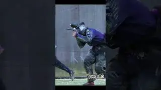 Paintball breakout by Urho in slow motion #shorts #paintball #finnishpaintball #paintballfi