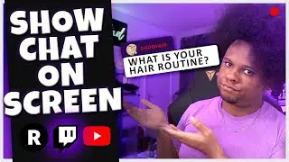How to Display Specific Chat Messages on Twitch / Youtube Live Stream! Restream Tutorial