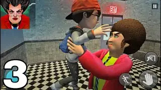 Scary Evil Teacher 3D: Spooky Teacher Game 2021 Level 8- 10 Gameplay Walkthrough Part 3