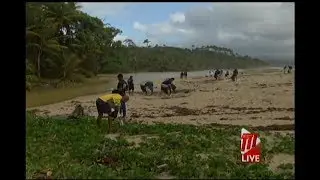 Nature Seekers' Matura Beach Clean Up