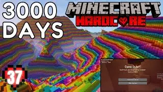 I DIED in my 3000 Day Minecraft 1.18 Hardcore Survival World Part 9 #shorts