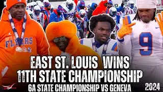 The 6A IHSA State Championship Highlights | Geneva vs East St. Louis