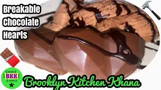 Valentine&rsquo;s Day chocolate breakable heart