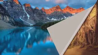 Create Page Turn Effect Slide Show - Page Flip Effect Slide Show in After Effects Tutorial