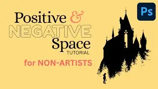 Positive & Negative Space Illustration Tutorial for Non-Artists &ndash; Adobe Photoshop