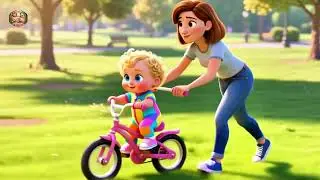 Baby Bicycle | Fun Riding Song for Kids | Nursery Rhymes in English