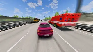 Extreme Acceleration, Epic Devastation BeamNG Insane Crash! #21