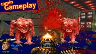 Brutal Doom v21 + Maps of Chaos (Doom 2) ... (Gameplay)
