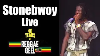 Stonebwoy Live @ Reggae Geel Festival Belgium 2018