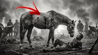 Horse Took 3 Bullets &mdash; Stayed Standing Until His Rider Was Safe