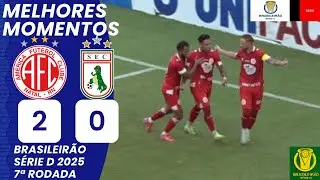 América-RN vs Sousa | Melhores Momentos | 7ª Rodada | Campeonato Brasileiro Série D 2025
