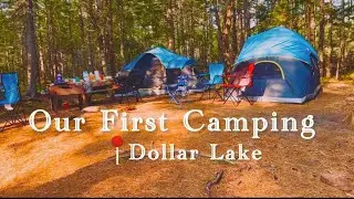 🌲Our First Camping Trip | Dollar Lake #novascotia🌿
