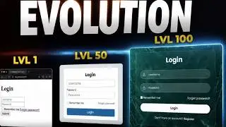 How to Create a Modern Login Form in HTML & CSS ?