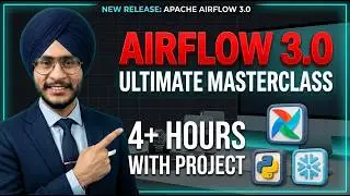 Airflow Tutorial for Beginners | Airflow 3.0 Masterclass (2026) | Build a Production Data Pipeline!