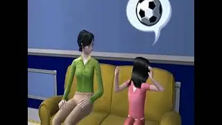 Sims 2 House on fire