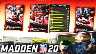 MADDEN 20 INSANE MUT DRAFT! (Draft Champions)