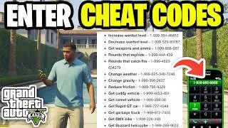How To Enter Cheat Codes On GTA 5 (PS4/PS5/XBOX/PC)