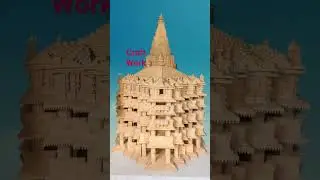 Amazing model making | Dwarka Temple tricks