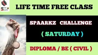 SPAARKZ CHALLENGE | DAILY FREE LIVE ONLINE CLASSES FOR TNPSC AE / TRB POLYTECHNIC / JDO