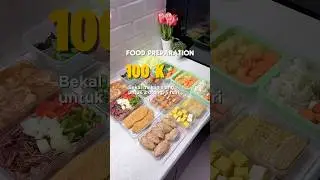 Foodprep bekal budget 100 rb seminggu #foodpreparation #mealprep #100ribuseminggu #food #bekal