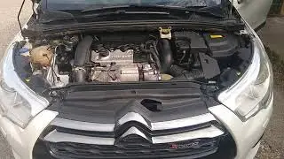 Citro&euml;n DS4 1.6 THP 200 engine sound at idling