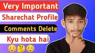 How to Delete Account on Sharechat App || Sharechat Profile and Comments Banned problem || YT TECH