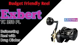 Unboxing Exbert Baitcasting Reel with Drag Clicker
