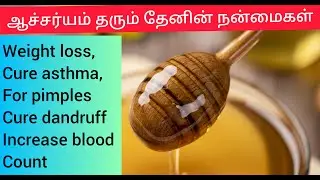 Health benifits of honey in tamil|| thenin nanmaigal || 10 best benifits of honey || for weight loss