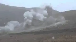 Nanisivik 2015 9 Ao&ucirc;t 5e blast DPS &agrave; Nanisivik 51000 tonnes (2)