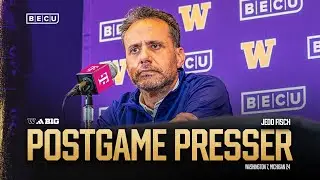 Head Coach Jedd Fisch Postgame Press Conference: Michigan