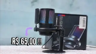 O melhor microfone custo x beneficio do Aliexpress - ME6S