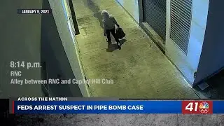 Suspect arrested nearly five years after pipe bombs found near DNC and RNC