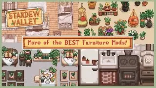 Еще больше ЛУЧШИХ модов мебели для Stardew Valley