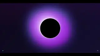 CSS blackhole using backdrop-filter blur