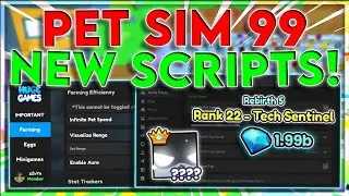 💸Huge Games Pet Simulator 99 Script📜 Auto Rank🚀 PASTEBIN!