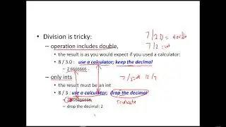 division and modulus in Java