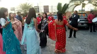 everest band baja performing maiti ghar song in thapa gung banquete