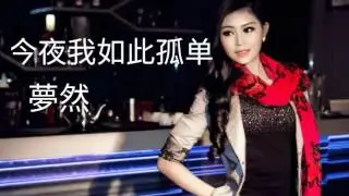 《今夜我如此孤单》演唱 : 夢然
