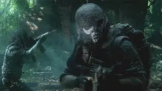 Tomb Raider Jungle Combat Scene - Tomb Raider Cinematic