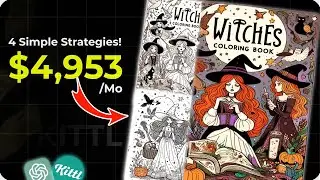 Новый способ подработки на Amazon KDP с оплатой 5000 долларов в месяц с помощью Kittl (по всему миру)