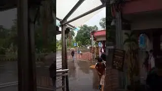 Heavy raining in Asansol
