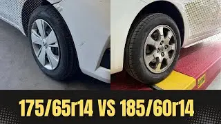 Switching From 175/65r14 To 185/60r14