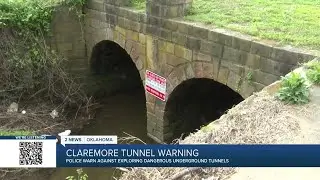 Claremore police warn public to stay out of city's underground tunnels